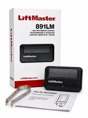 891LM LiftMaster 1 Button Remote Control Garage Opener Security+2.0